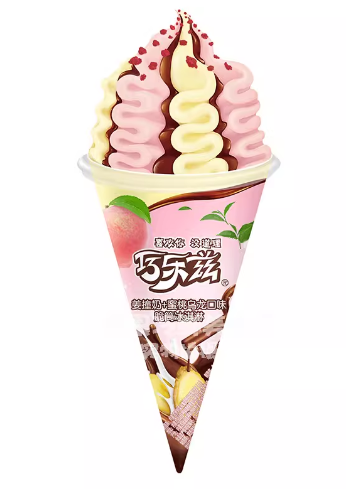 巧乐兹撞奶大脆筒