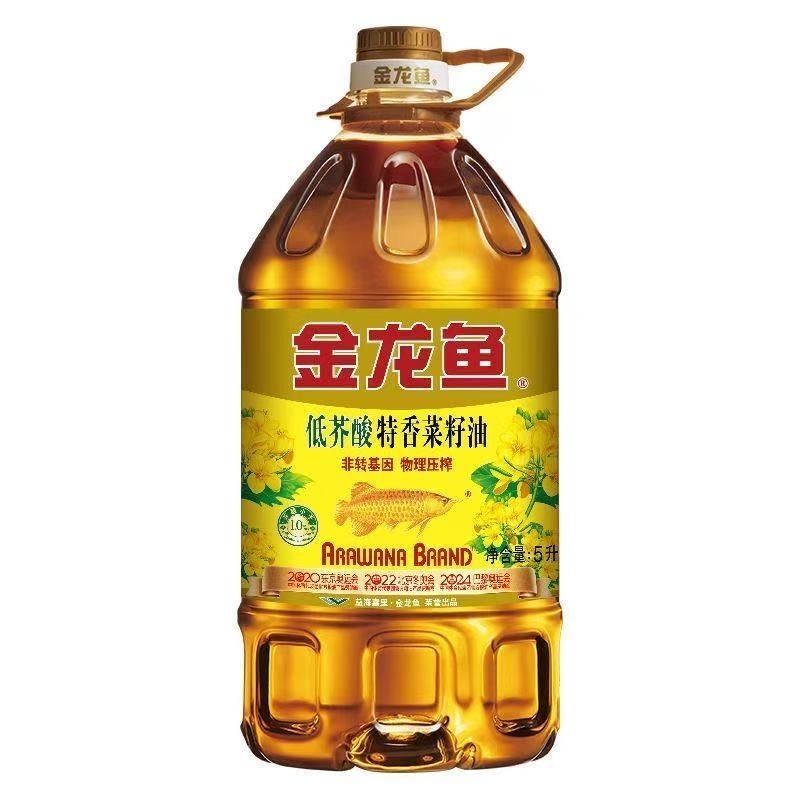 金龙鱼低芥酸特香菜籽油 5L